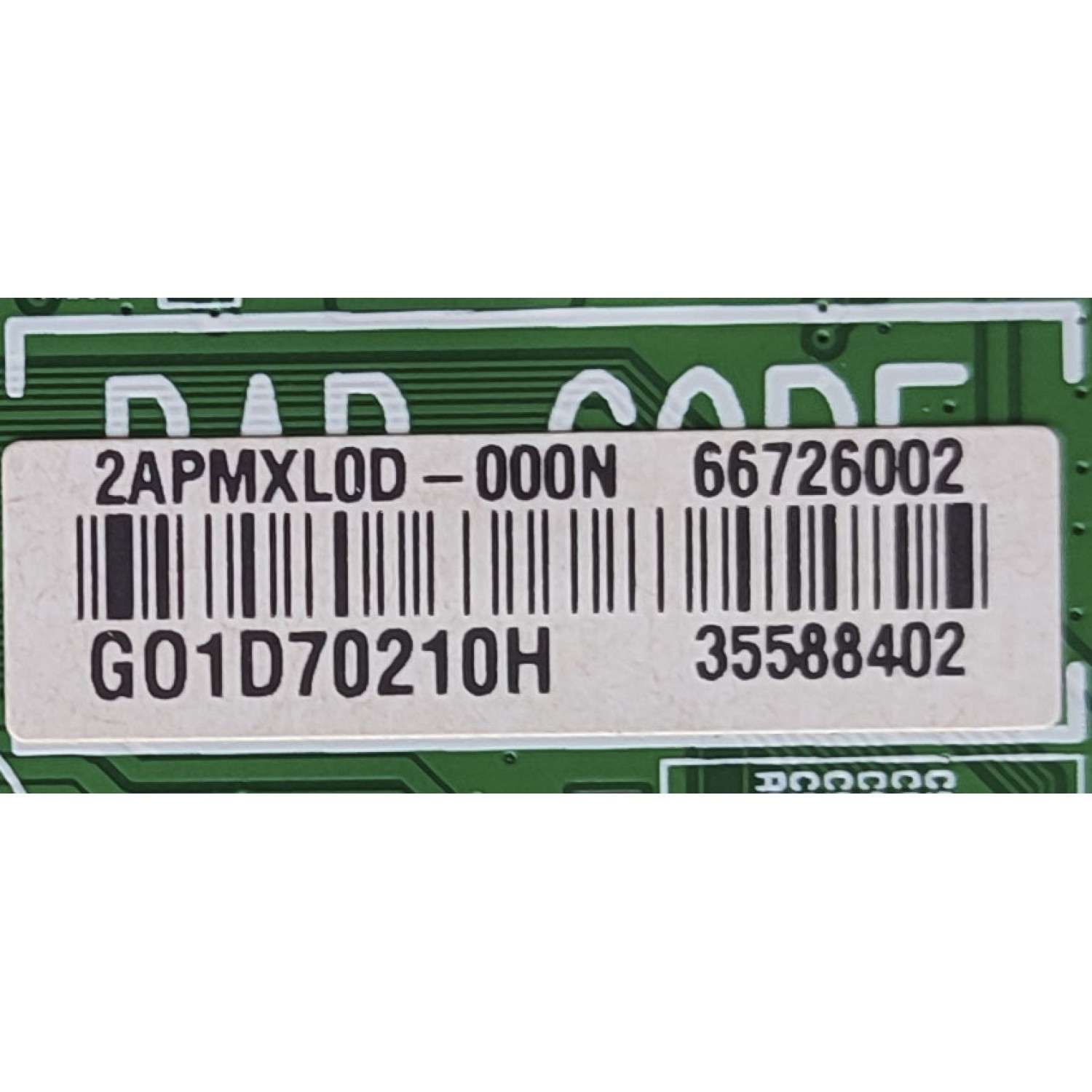 MAIN PARA TV LG / NUMERO DE PARTE EBR35588402 / EAX69789831(1.0) / 66726002	 - Imagen 3